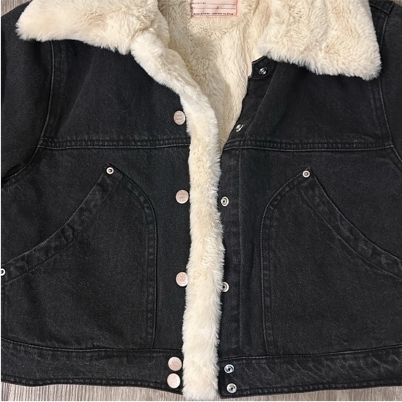 Free people Tia cozy denim jacket - Picture 9 of 12